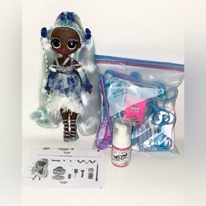 LOL Surprise OMG Fashion Show Hair Edition Lady Braids Fashion Doll